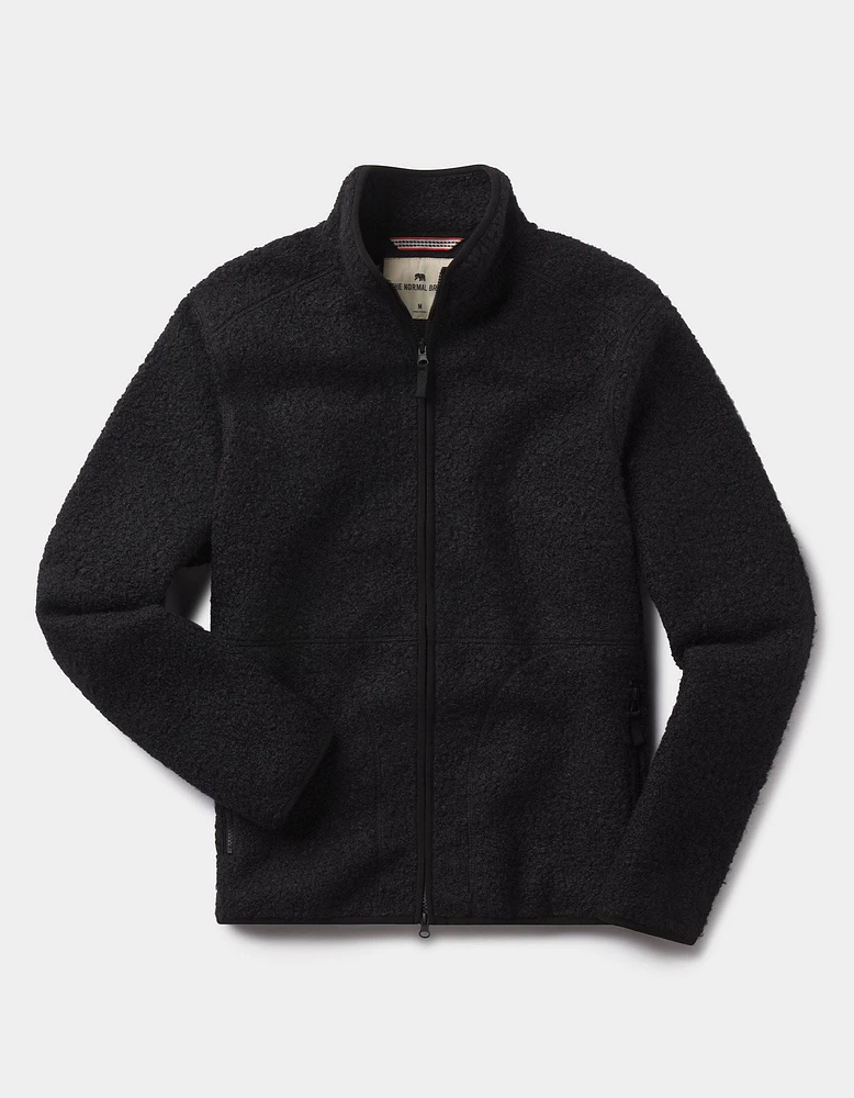 Highland Fleece Full Zip Black