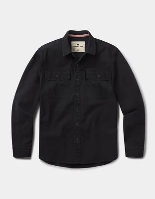 Canvas Shirt Jacket Black