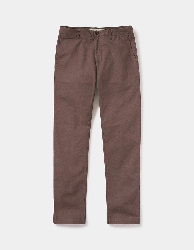 Normal Stretch Canvas Pant Brown