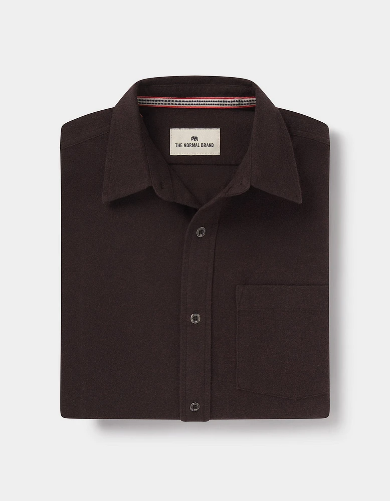 Fairbanks Chamois Button Up Umber