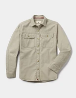 Canvas Shirt Jacket Limestone