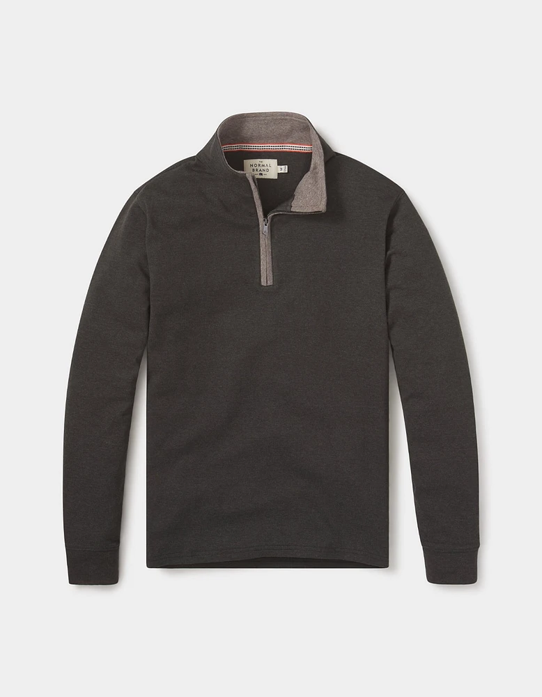 Puremeso Quarter Zip Pullover Charcoal