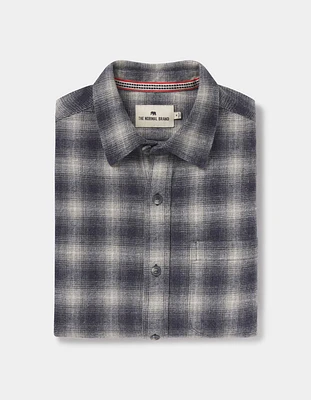 Louis Heavyweight Flannel Overshirt Carbon Plaid