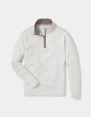 Puremeso Quarter Zip Pullover Stone