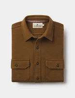 Heavyweight Chamois Overshirt Gold