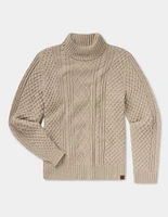 Cable Knit Rollneck Sweater Oat