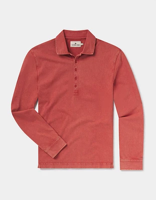 Lennox Jersey Polo Scarlet