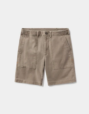 Comfort Terry Utility Short Taupe