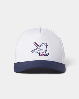 Birdy 5 Panel Hat in Cream