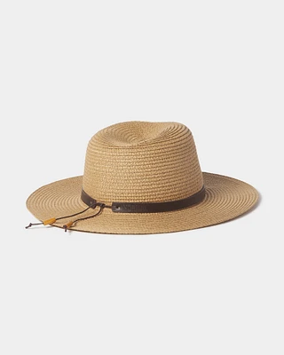 Straw Sun Hat in Tan