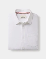 Lived-In Cotton Long Sleeve Button Up White