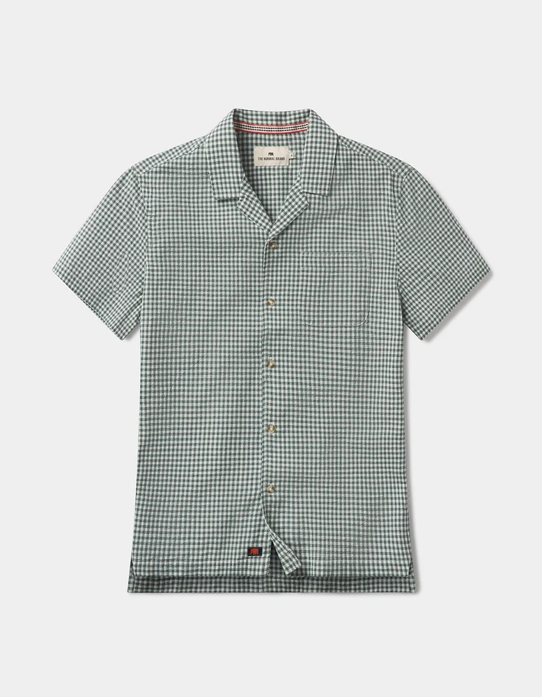 Freshwater Camp Shirt Pine Check