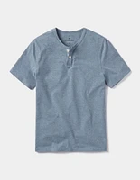 Active Puremeso Weekend Henley Blue