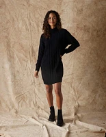 Rosa Sweater Dress Black