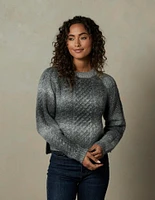 Romy Cableknit Sweater Charcoal