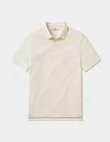 Chip Pique Polo Ivory