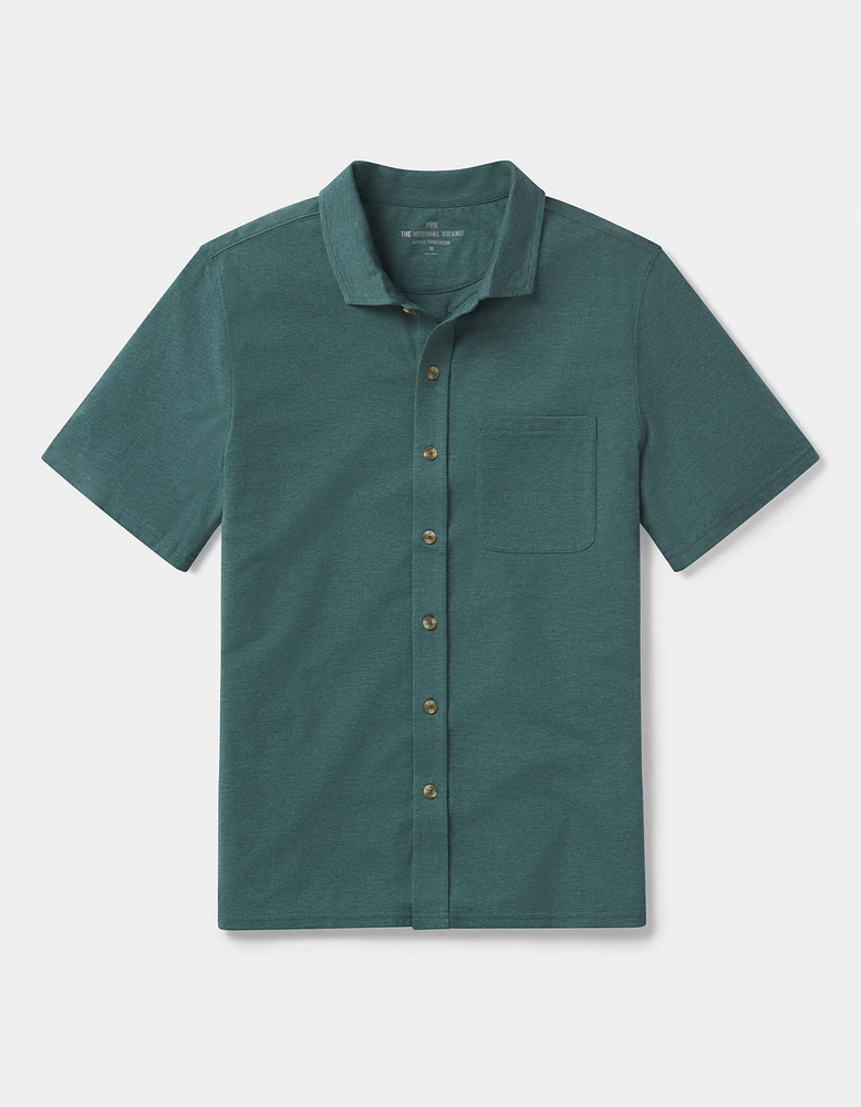 Active Puremeso Weekend Button Down Pine