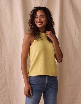Wanderlust Hi-Neck Tank Sunglow