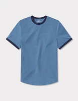 Lennox Jersey Ringer Tee Riverway/Navy