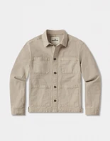 James Canvas Overshirt Sand Dune