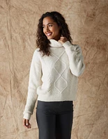 Monterosa Turtleneck Sweater Cream