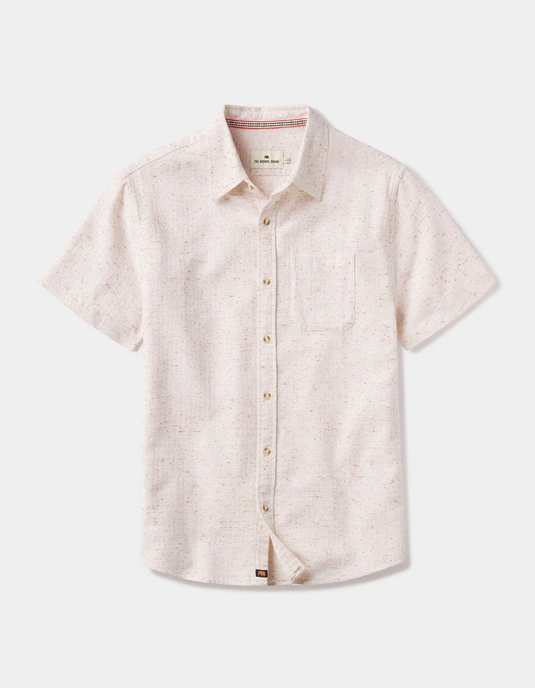 Freshwater Short Sleeve Button Up Shirt Ysabl Nep