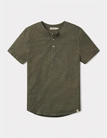 Legacy Jersey Henley Dusty Olive