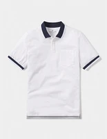 Active Puremeso Tipped Polo White