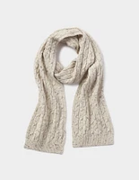 Seawool Nep Scarf in Cream