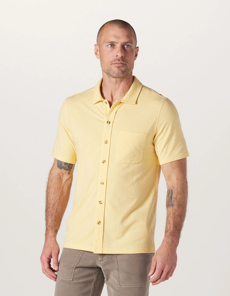 Active Puremeso Weekend Button Down Golden Hour