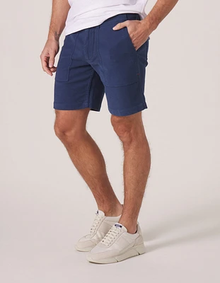 Comfort Terry Utility Short Dark Blue