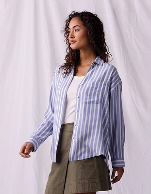 Freshwater Overshirt Coastal Stripe