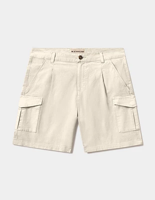 James Canvas Cargo Short Chalk