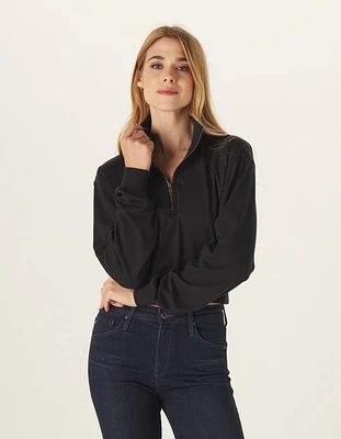 Puremeso Skimmer Half Zip Black