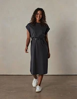 Lennox Jersey Midi T-Shirt Dress Pine Needle