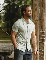 Active Puremeso Weekend Button Down Sage