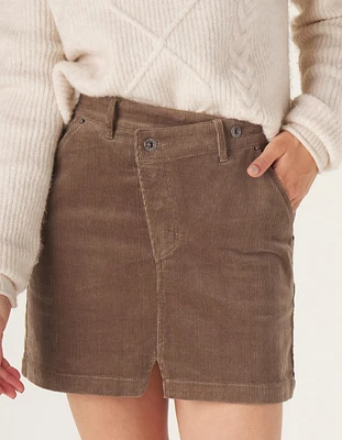 Cord Skirt Taupe