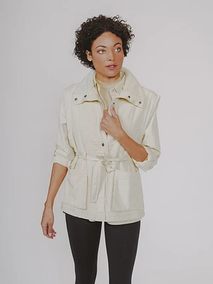 Utility Vest Ivory