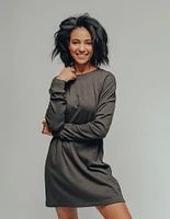 Puremeso Weekender Dress Charcoal