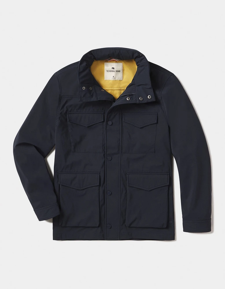 Bonded Shell Jacket Navy