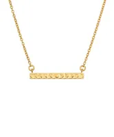 Satya Gold Moon Phase Bar Necklace