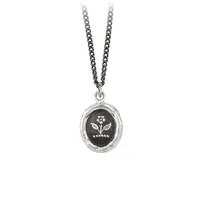 Pyrrha Silver 'Beauty And Strength' Necklace