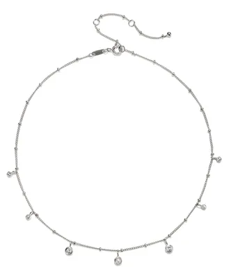 Satya Bridal Choker Silver Necklace