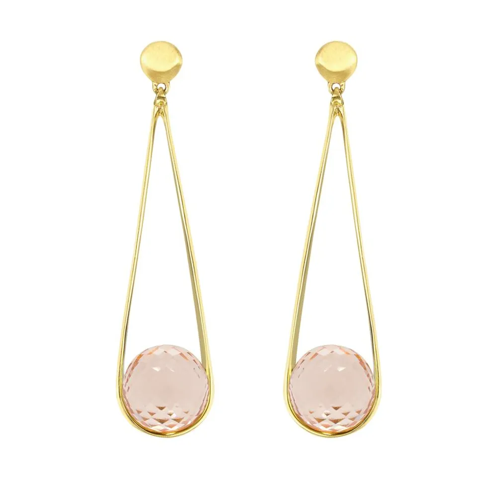 Dean Davidson Morganite Ipenema Drop Earrings