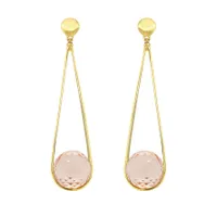 Dean Davidson Morganite Ipenema Drop Earrings