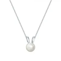 Birks Sterling Arctic Hare Pearl Necklace