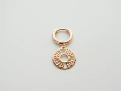 KURSHUNI Rose Gold LIMITED EDITION Single Earring