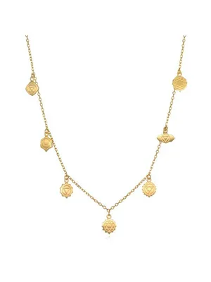 Satya Gold Chakra Choker Necklace
