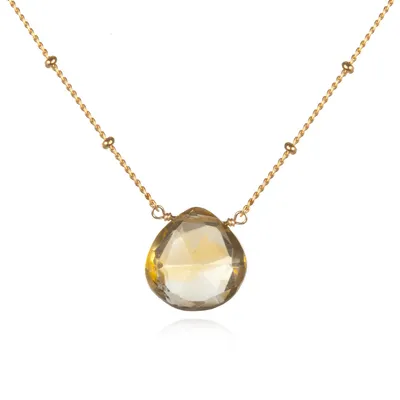 Satya Brighter Than Sunshine Citrine Necklace