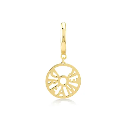 KURSHUNI Gold DREAMER Single Earring